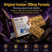 SDF 100mg Sildenafil Iranian tablets by Marham Daru original branded 8-tablet pack