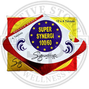 Super Synergi 100/60 front pack – Sildenafil 100mg and Dapoxetine 60mg
