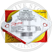 Super Synergi 100/60 foil strip back with batch and expiry details
