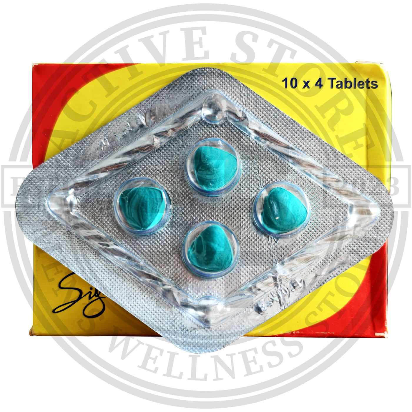 Super Synergi 100/60 green tablets blister pack – 4 tablets