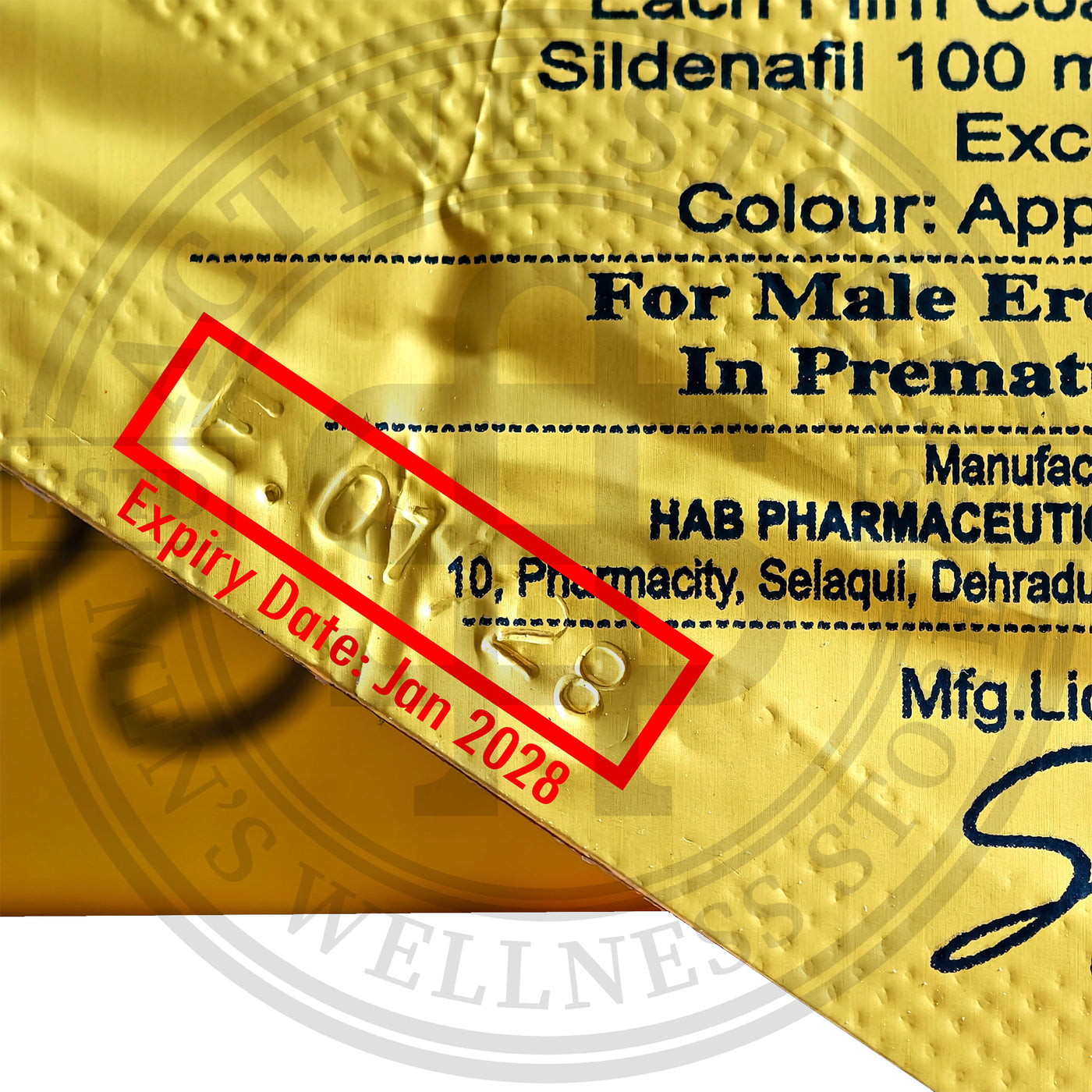 Super Synergi 100/60 expiry date January 2028 on original foil pack