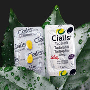 Cialis Tadalafil 20mg blister strips with yellow tablets