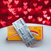 EverLong 60mg Dapoxetine tablets orange pack with blister strip