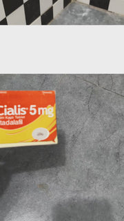 Video comparing Procial 5mg Tadalafil with locally marketed Cialis 5mg packaging