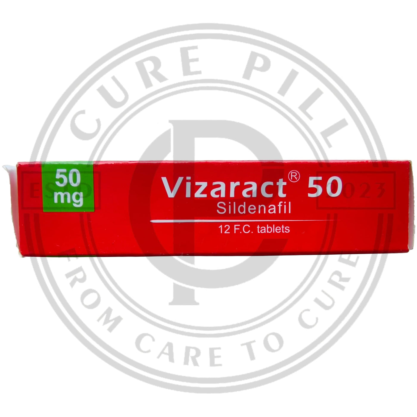 Vizaract 50mg (Silden@fil 50) Iranian Imported Tablets by Actoverco | 12 Tablets Pack Vi@gr@ Alternative - CurePill